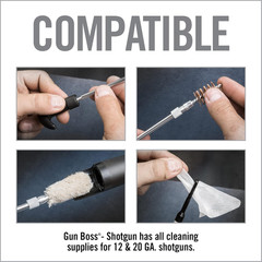 Shotgun Cleaning Kit – Compact Cleaning Case for 12 and 20 Gauge with 7 Section