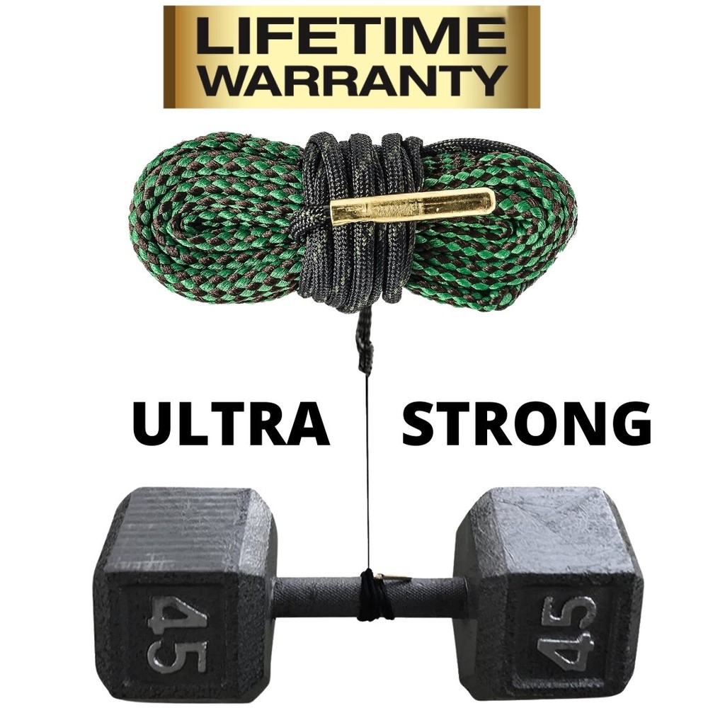 5.56 Gun Bore Cleaning Rope – Lifetime Breakage Warranty – Barrel Snakes – New