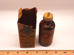 Vtg Hoppe’s No.9 Gun Nitro Powder Solvent Cleaner – almost empty Bottle 2oz