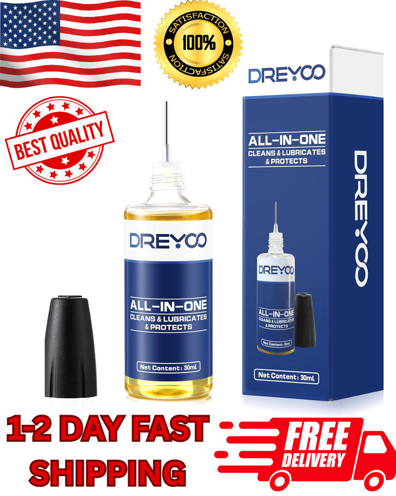 Gun Cleaning Oil, Gun Lubricant and Cleaner for Firearm Maintenance and Rust Pre