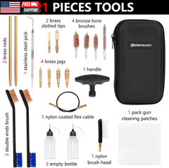 Universal Handgun Cleaning Kit .22,.357,.38,9Mm,.45 Caliber Pistol Cleaning Kit