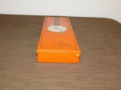 VINTAGE MARBLE METAL BOX GUN CLEANING RIFLE KIT