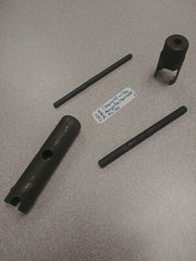 Cleaning Kit Container, Bore Guide, Jag, And Pin Tool For 7.62x39mm Rifles