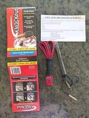 Gun Barrell Cleaning System KNOCKOUT one-two .22 Caliber – 5.56mm (.223, 25-250)