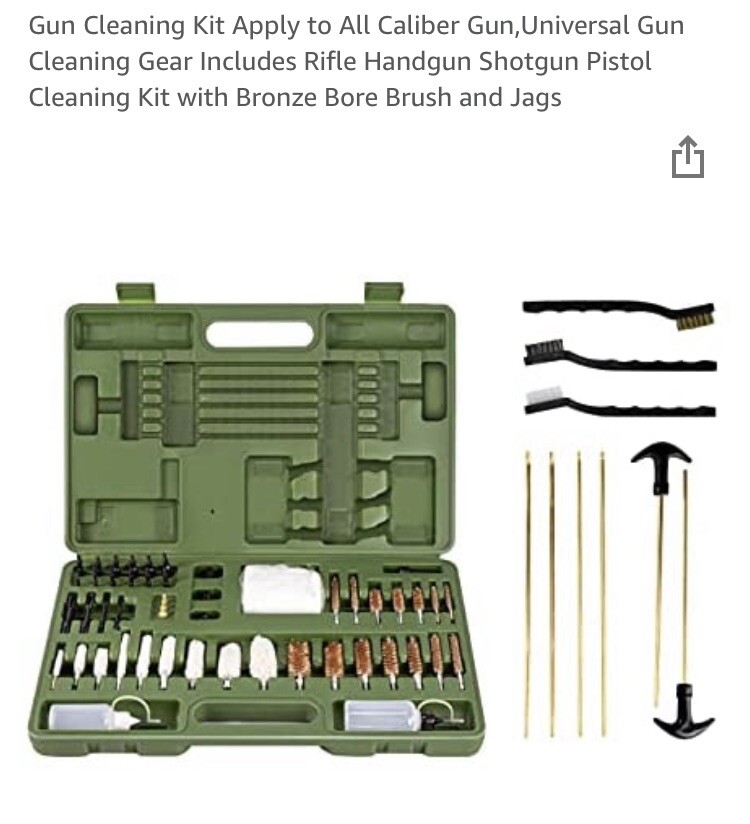 RAAKENS UVIVERSAL Gun Cleaning Kit – Green