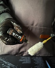 Shotgun Cleaning Kit for 12 Gauge – Molle Pouch with Bronze Brushes, Brass Ad…