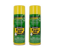 Remington Rem Oil 4 oz. – 2 pack Lube Aerosol (26610) 2rem oil