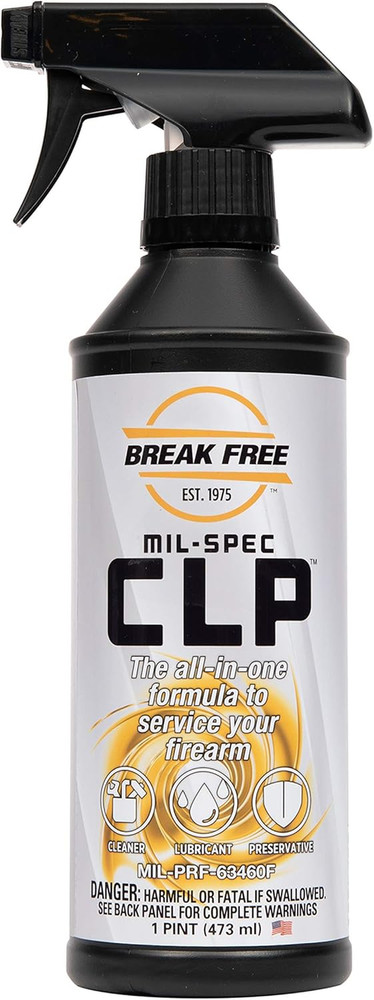 CLP Cleaner Lubricant and Preservative Gun Cleaner, CLP-5, Spray Bottle, Synthet