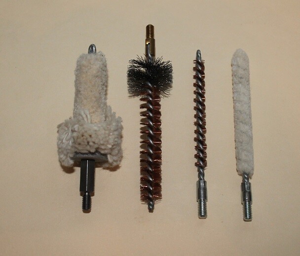 5.56 or 223 Chamber & Bore Cleaning Brushes and Mops 8-32 thread Ships free