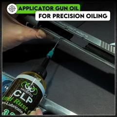 Gun Cleaning Oil – 3.4 Oz of All-in-One CLP [Cleaner, Lubricant, & Protectant]