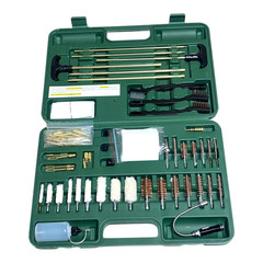 Zonwish Universal Gun Cleaning Kit Light & Mat, Brass Rods Jags for All Firearms