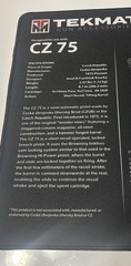 TekMat Ultra Premium Handgun Cleaning Mat CZ-75