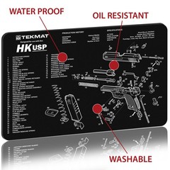 TekMat Original Gun Cleaning Mat – 17″ X 11″ – Heckler & Koch USP