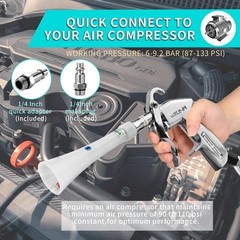 Tornado Car Cleaning Gun – Brass Adjustable Nozzle for Effective Detailing