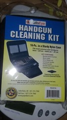 BullsEye 16Pc Univ. Handgun Cleaning Kit in Nylon Case new