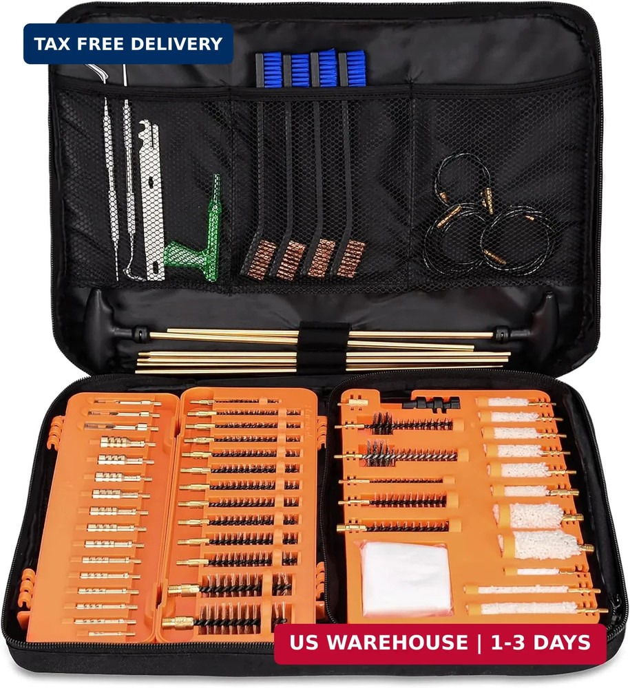 Raiseek Gun Cleaning Kit Universal Gun Cleaning Kit Rifle Handgun Shotgun Pistol