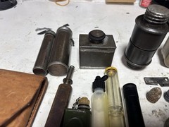 RARE Military Oiler Oil Bottle Collection.