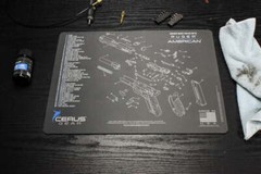 RUGER AMERICAN SCHEMATIC HANDGUN MAT Cerus Gear