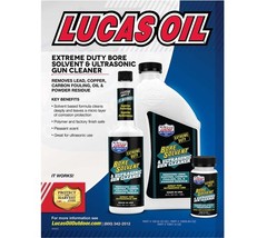 Lucas Oil 64oz Extreme Duty Bore Solvent & Ultrasonic Gun Cleaner #10909