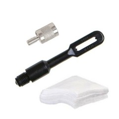 12 ga Shotgun Cleaning Kit Gun Cleaner, Lube Brush Jag Bore Patches Hoppes 9