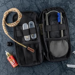 Gun Cleaning Kit Quick Breech-to-Muzzle Tool Portable Maintenance Accessories US