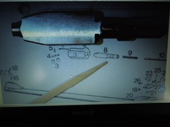 Rare Original HK SL6 / 630 LEADING Spare Part from 80th made in Germany