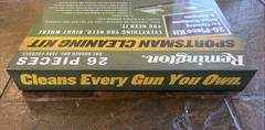 Remington Sportsman Cleaning Kit W/ Wooden Case 26 Pcs For Rifle/Handgun/Shotgun