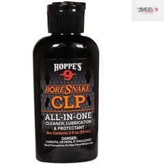 2oz Hoppe’s CLP: Fast-Acting Cleaner, Lubricant & Rust Preventative for Firearms