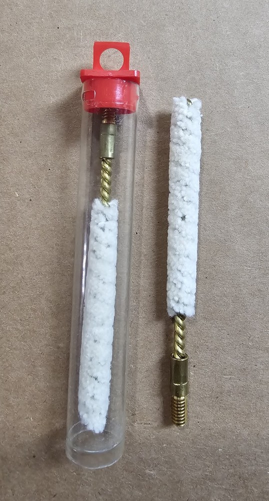 Cotton Bore Mop .22 Caliber or .40-.45 Caliber – 8-32 Thread – 2 PK