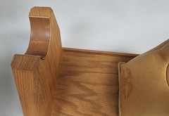 Custom Wood Gun Cleaning/ Repair Rest Fixture W/Rest Pad Beautiful Sporting Tool