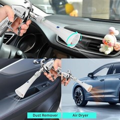 Tornado Dry Cleaning Air Gun with Adjustable Nozzle – Perfect for Car Detailing