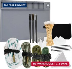 23 Pieces Universal Gun Cleaning Kit for Handguns and Rifles, Gun Cleaning Suppl