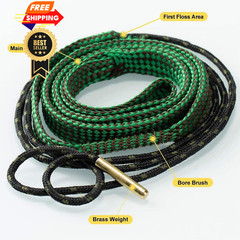 New Gun Bore Cleaner Cleaning Kits .22 Cal .223 & 5.56mm for Green