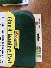 Drymate Waterproof Absorbent Gun Cleaning Pad Green 16 x 20 in