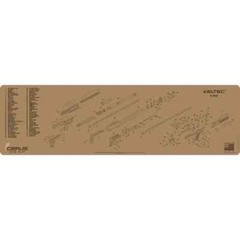 Kel-Tec KSG Premium Cleaning Bench Mat MAGNUM XXL FDE