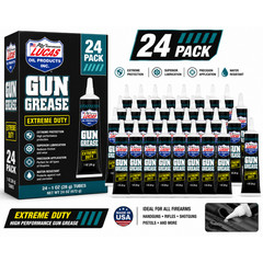Lucas Oil 10889 Extreme Duty Grease Gun 1 oz Heavy Duty Lubricant (24 Pack)