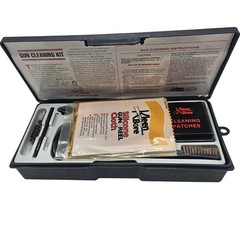Vintage KleenBore Universal Gun Cleaning Kit Rifle Pistol Maintenance Cloth Case
