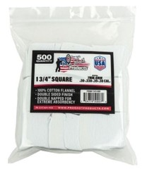 Pro-Shot 134500 Cleaning Patches .38/6mm/7mm 1.75″ Cotton Flannel 500ct