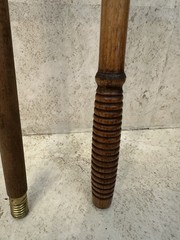 ANTIQUE MUZZLELOADER CLEANING ROD SET BRASS TIPS 48” COMPLETE
