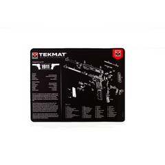 TekMat Ultra 20 Pistol Cleaning Mat Black 1911 Gun