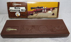 Vintage Outers 22 Caliber Rifle Cleaning Kit In Box With Plastic Case