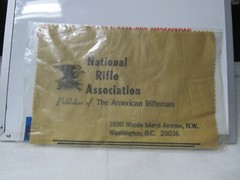 Vintage NRA Silicone Treated Gun Cleaning Cloth