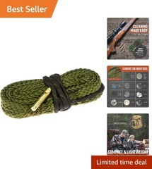 Lightweight Portable Gun Cleaner Rope For Rifles Pistols and Shotguns All-in-One