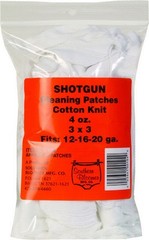 Southern Bloomer Cotton 12 – 16/20 Gauge Shotgun Cleaning Patch 80 Count – #104