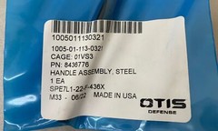 (Lot of 2) Otis 1005-01-133-0321 Small Arms Gun Cleaning Rod Handle