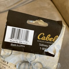 Cabela’s Black Powder Pistol Brush Set .31 .36 .44/45 .50
