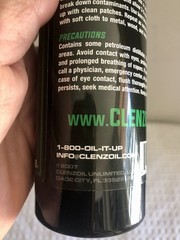 5oz Clenzoil FLD & RGE CLP Gun CLNR & Lubricant – Trigger Spray -8 oz Used BTL