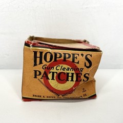 Vintage 1940 Hoppes 12-16 Gauge Gun Cleaning Patches Damaged Box Full