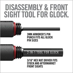 Glock Accessories: 2-in-1 Tool, 4-in-1 Tool & Pro Pack – Gun Mat & Cleaning Kit