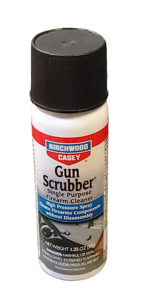 Birchwood Casey Gun Scrubber Safe Firearm Cleaner Aerosol Spray 1.25 Oz 33327